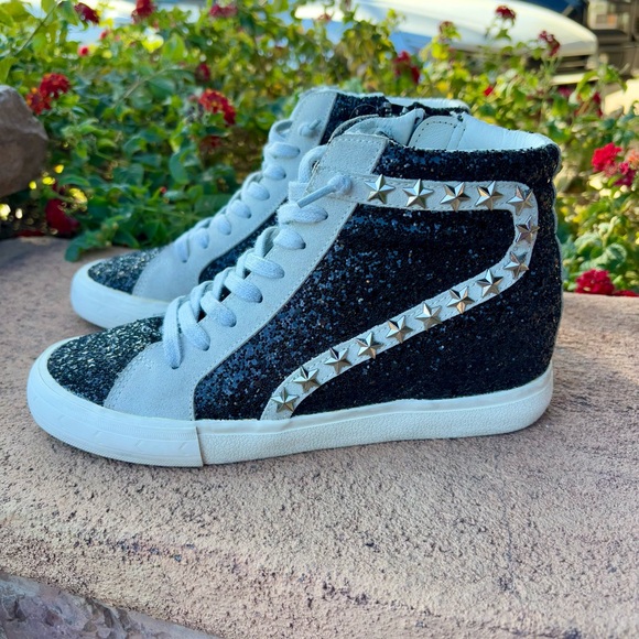 Vintage Havana Leona High Top Wedge Sneaker - Picture 4 of 9